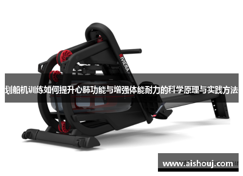 划船机训练如何提升心肺功能与增强体能耐力的科学原理与实践方法